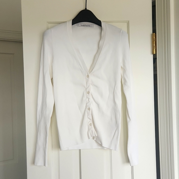 Another Tomorrow Ribbed Cardigan - Picture 1 of 5